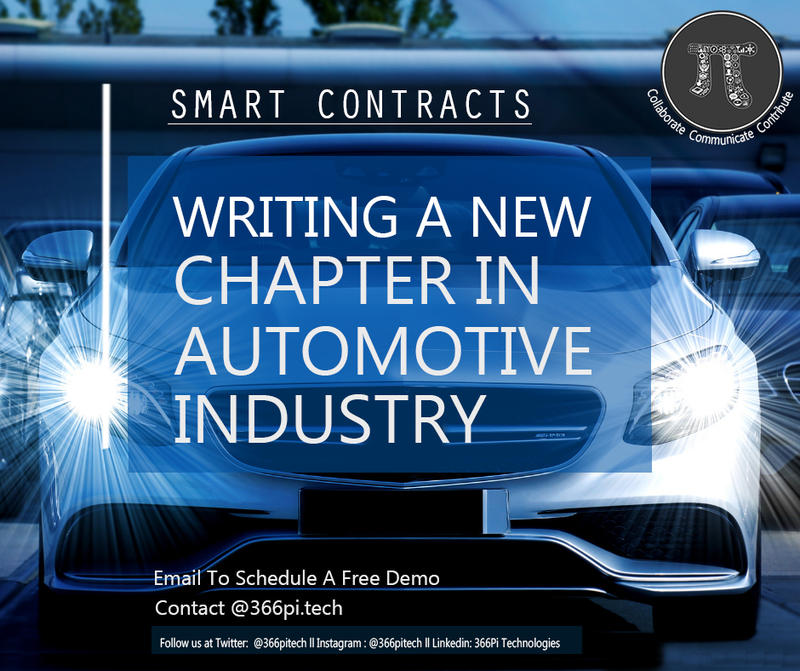 Smart Contracts in Automotive 